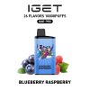 Blueberry Raspberry – IGET BAR PRO 10K