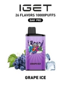 Grape Ice – IGET BAR PRO 10K
