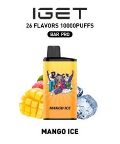 Mango Ice – IGET BAR PRO 10K