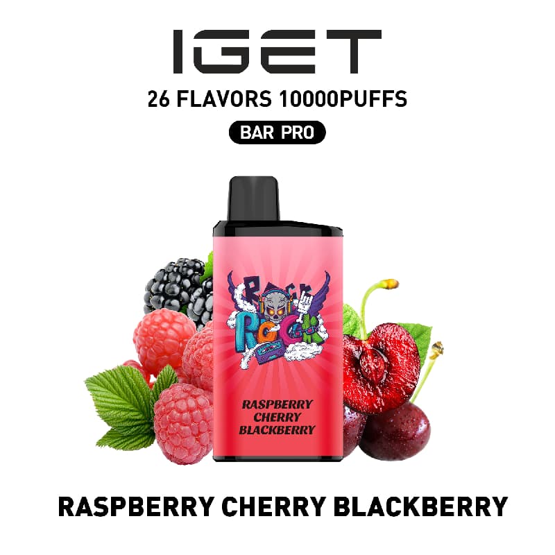 Raspberry Cherry Blackberry – IGET BAR PRO 10K