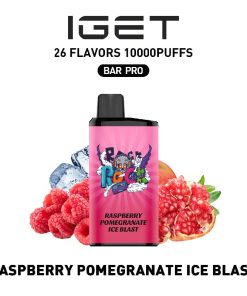 Raspberry Pomegranate Ice Blast – IGET BAR PRO 10K
