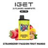 IGET BAR PRO 10K Strawberry Passion Fruit Mango
