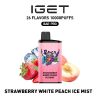Strawberry White Peach Ice Mist – IGET BAR PRO 10K